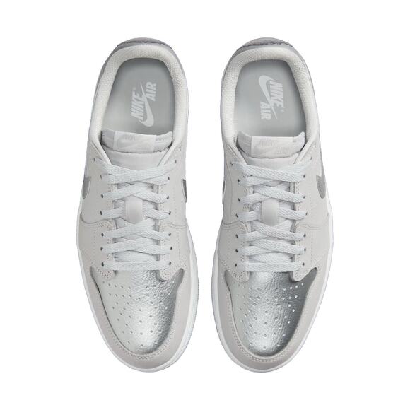 NEW Nike Air Jordan 1 Retro Low OG Metallic Silver CZ0790-002 Men’s Size Multi - Picture 4 of 8